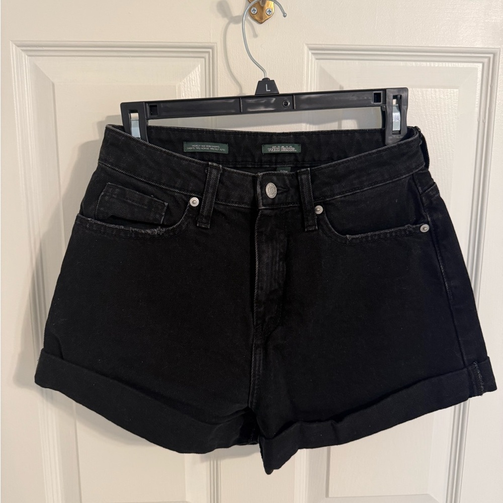 Wild Fable Black Denim Shorts - Size 2/26R